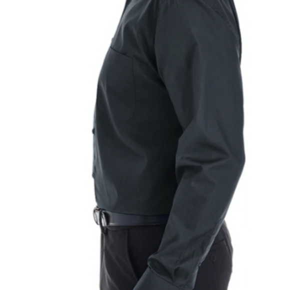 Men's Long Sleeve Button Up Poplin Performance *New* choose size - Picture 3 of 3